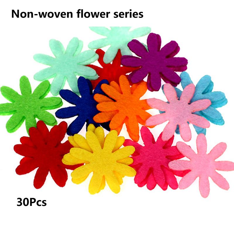 Materiały rzemieślnicze Dzieci Szycie Puzzle Materiały Naklejka DIY Włóknina Łatka Płatek Wzór zwierzęcy