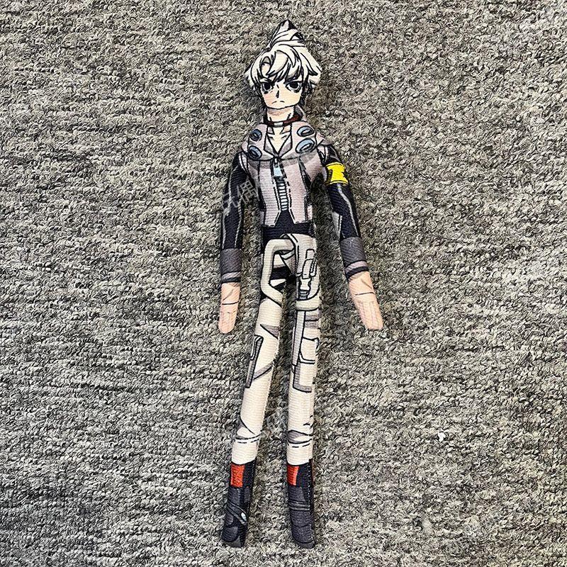 28cm Gachiakuta Haikan Senki Cosplay Pop Pluche Knuffels Draaibare Skelet Figuur Kamerdecoratie Grappige Cadeaus 28cm