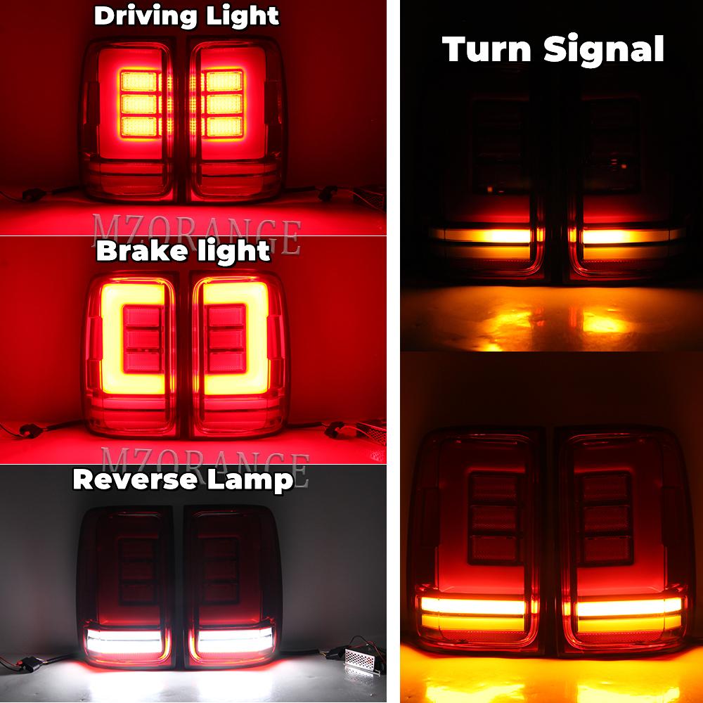 LED Rear Tail Light For Volkswagen Amarok v6 2009 2010 2011 2012 2013-2019 Brake Stop Signal DRL Reflector Fog Lamp Accessory