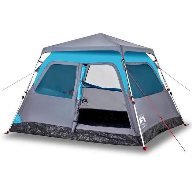 4-Personen-Zelt Vidaxl blau