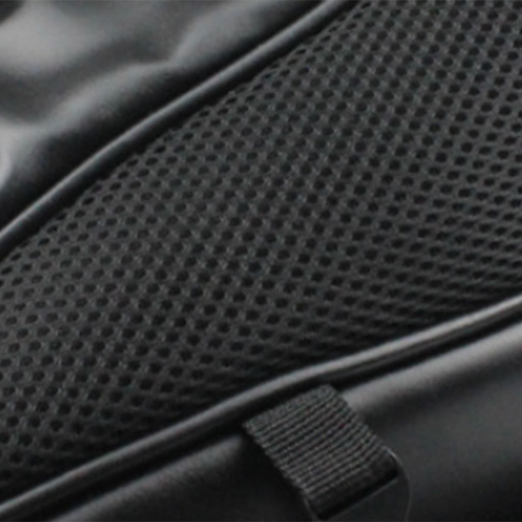 Motorcycle Bag Large Capacity Anti Skid PU Waterproof Lightweight Motorbike Tail Bag