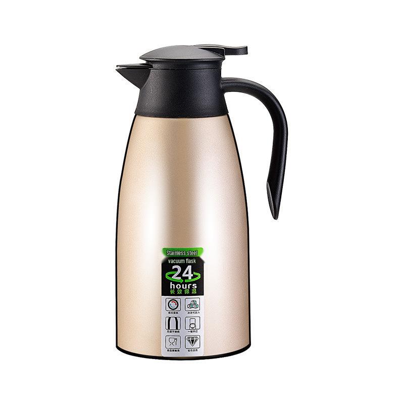 European Style Stainless Steel Vacuum Thermos Flask - Coffee Pot & Hot Water Bottle Gift