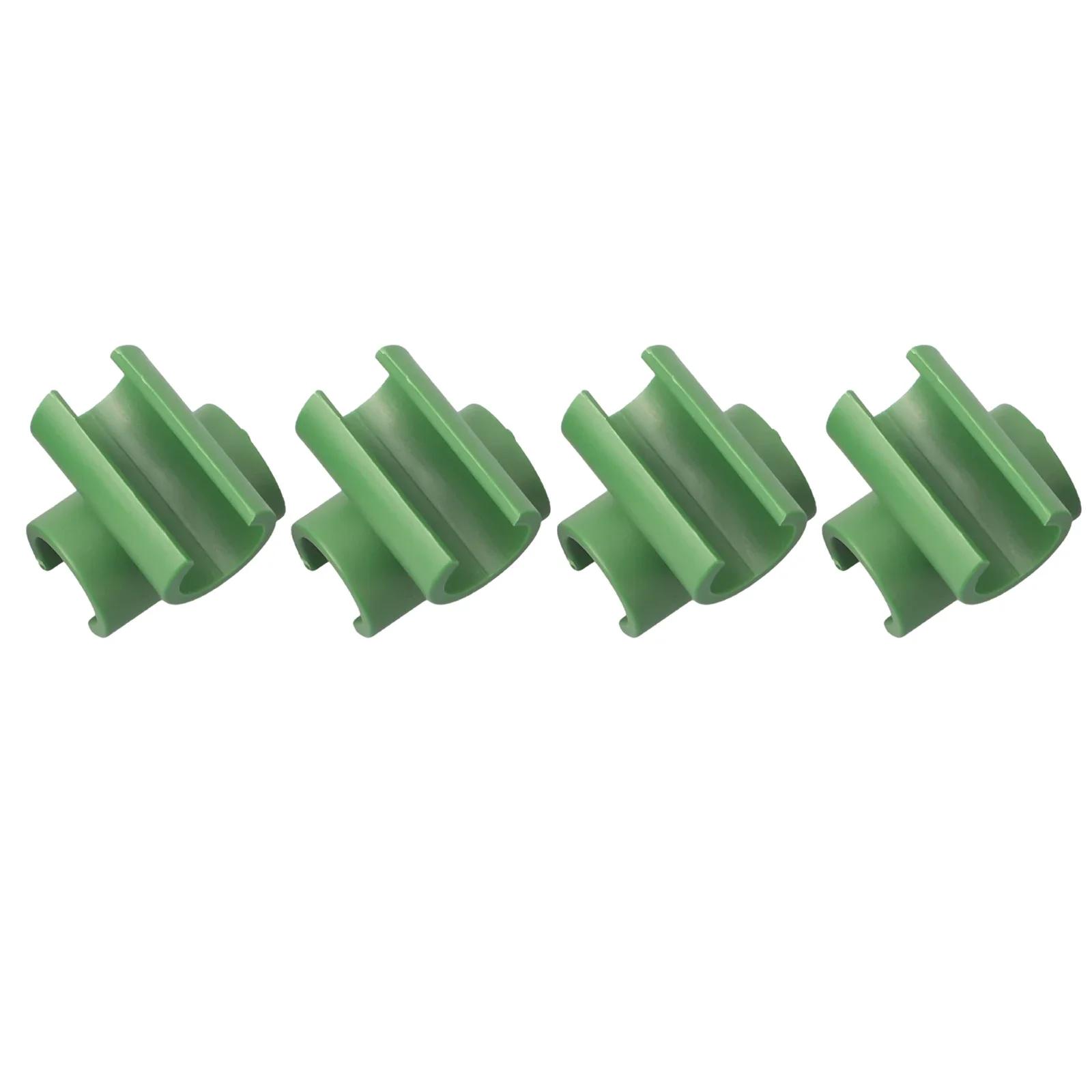 

50pcs Plant Trellis Connector Invernaderos Clip Stake Clips For Fixed Garden Frame Rod Invernadero Agricultura Plant Ties 11mm