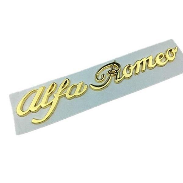 Car Stickers Metal Personality Side Micro Chapter Body Stickers Car Rear Stickers For Alfa Romeo 155 159 MYTH Juliana GT 147
