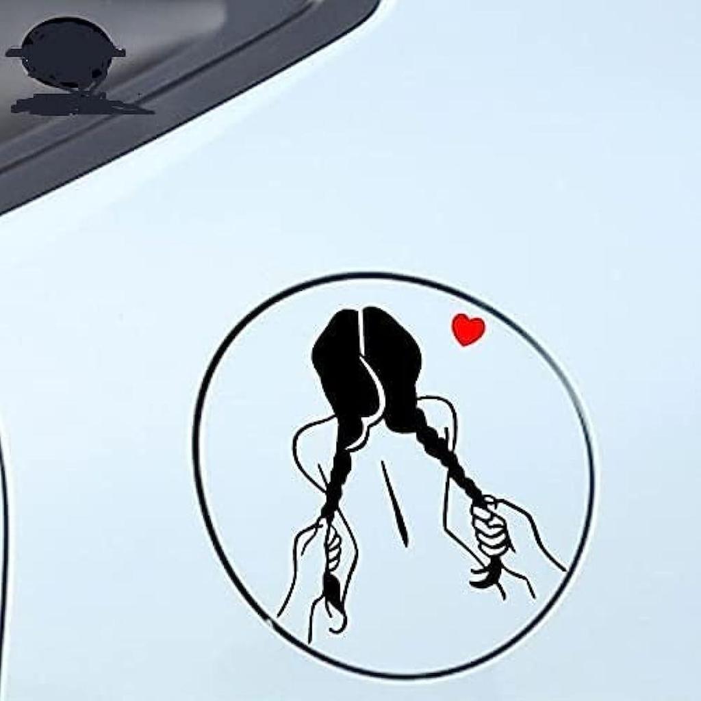Spoon Sexy Girl Wall & Vehicle Sticker - 10.83x11.8cm