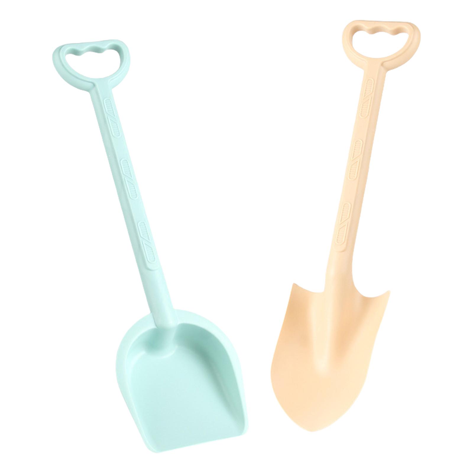 

Todders Beach Toy Sand Spade Molds for Kids Sand Shovel for Gardening Snow Backyard Kids Beach Gadgets Sand Shovels Set 12