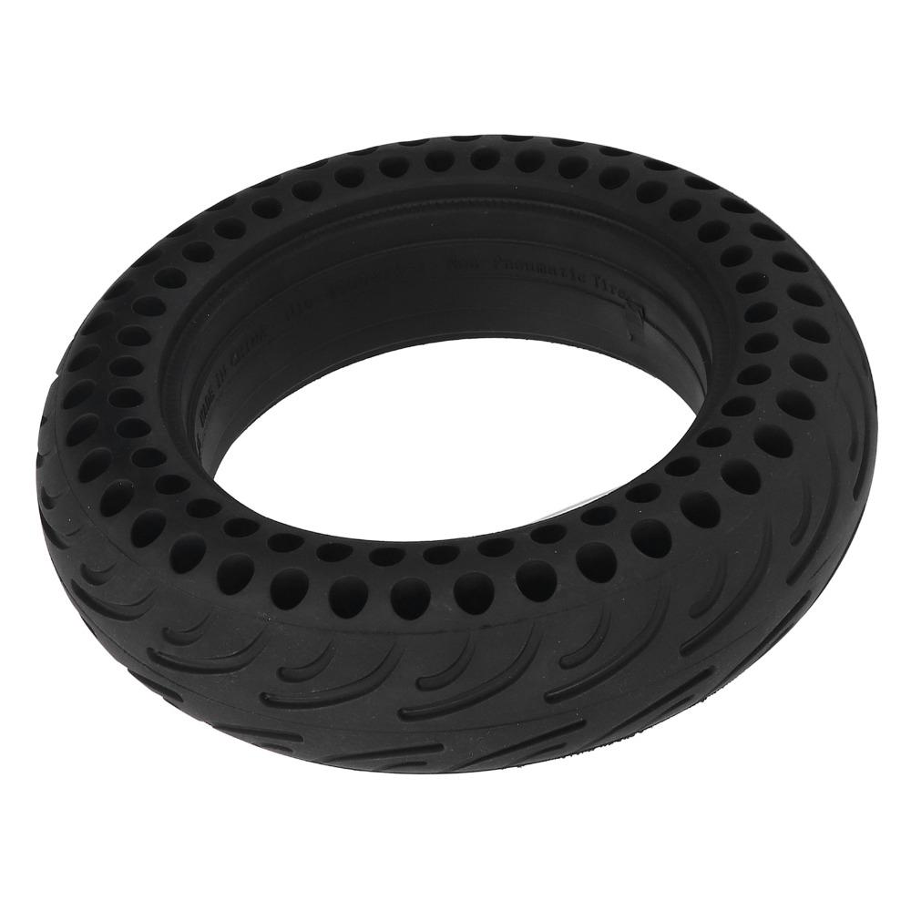10 Zoll Vollgummirad Schwarz All-Terrain-Reifen Langlebiger Ersatzreifen Fahrsicherheit