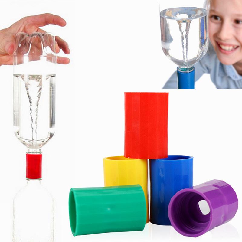 1 Pc  Science Toys Vortex Water Tornado Swirl Maker Connector Creative Novelty Science Experiment Children Puzzle Toy Gifts