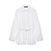Women's Multi-Color Waist-Defining Tie-Up Fashion Shirt