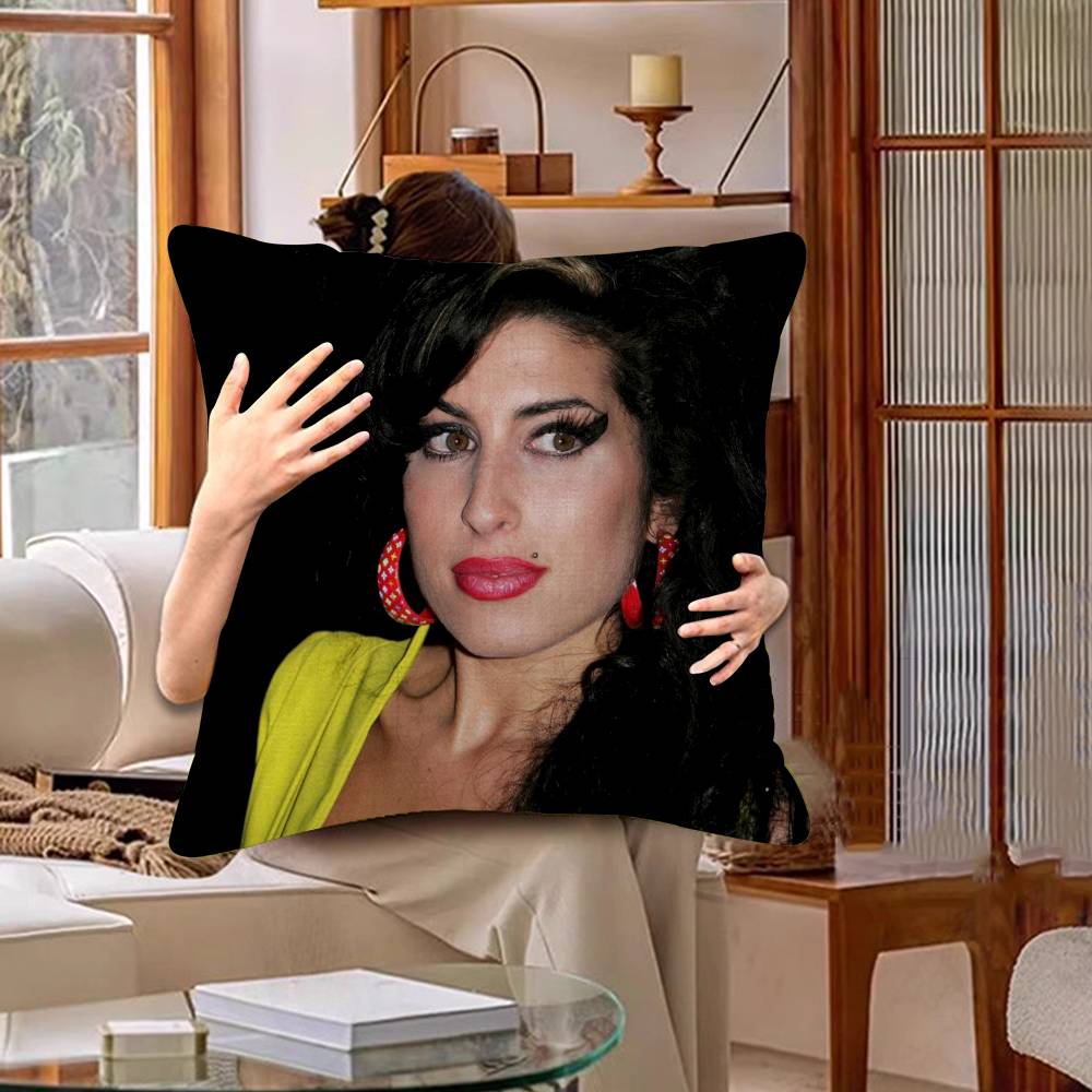 Beauty Woman Amy Cushion Cover Car Throw Pillow Case For Sofa Car Christmas Gift 40x40cm 45x45cm