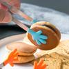 1/4pcs Kitchen Food Serving Tongs, Thickened Non-Slip for Pastry Ice Cube Sugar, Multi-Purpose Snack & Buffet Clip