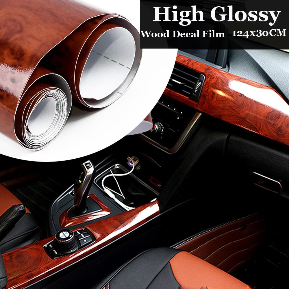 Glossy Maroon Vinyl Car Wrap Sticker Decal Sheet Film DIY Bubble
