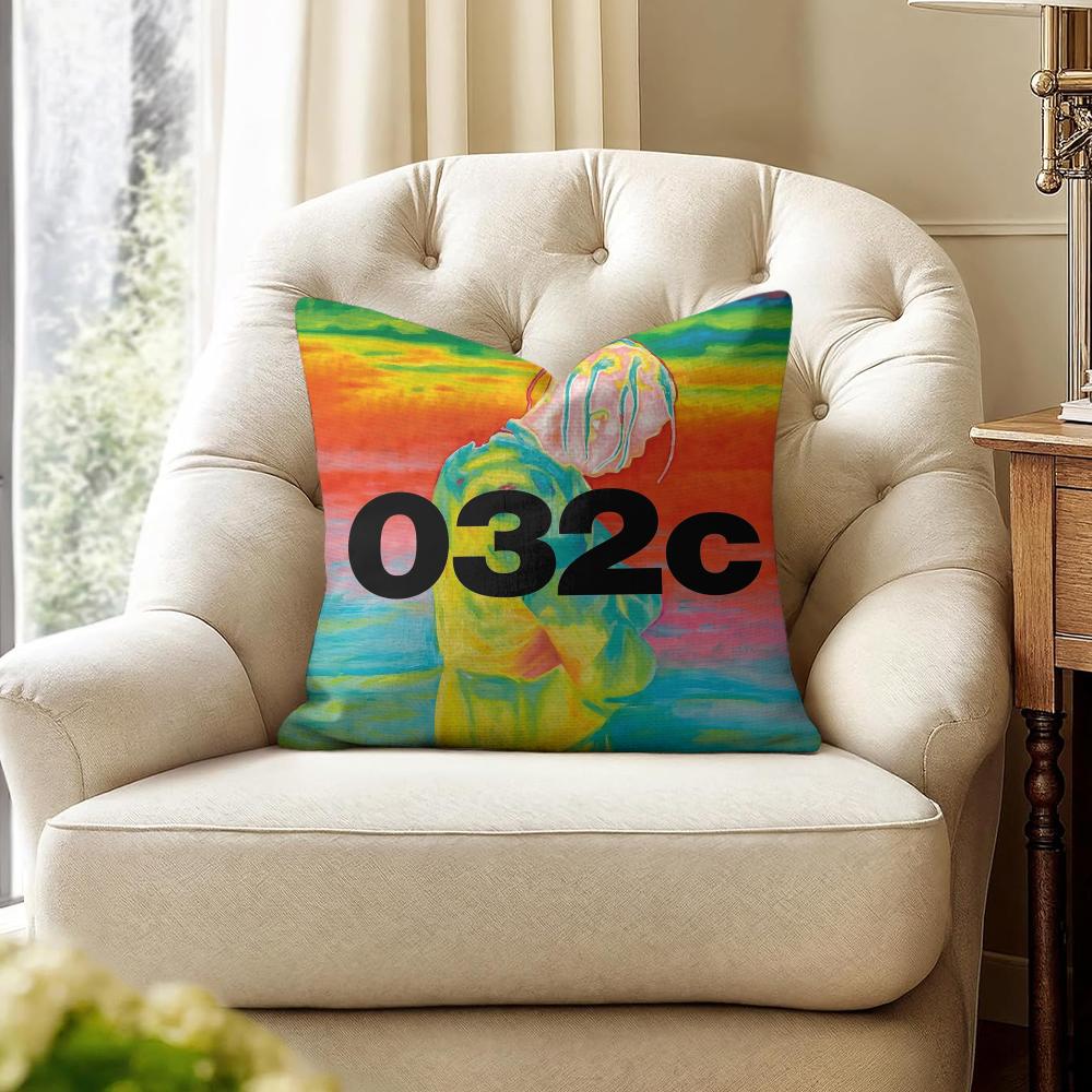 Brand c Cushion Cover Natural Linen Organic Fabric DoubleSided Printing Couch Pillow Covers Home Decor
