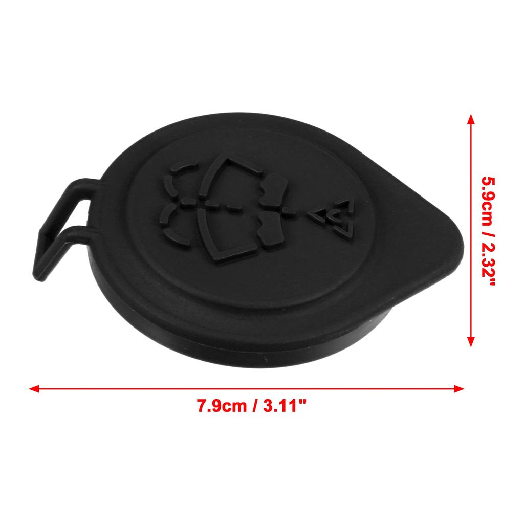 ACROPIX BMW W Windshield Washer Fluid Reservoir Cap Fits M3 Black 1 Piece