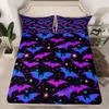 Cute ghost bedding set for boys, girls, teenagers, bats, pumpkin lanterns, Halloween
