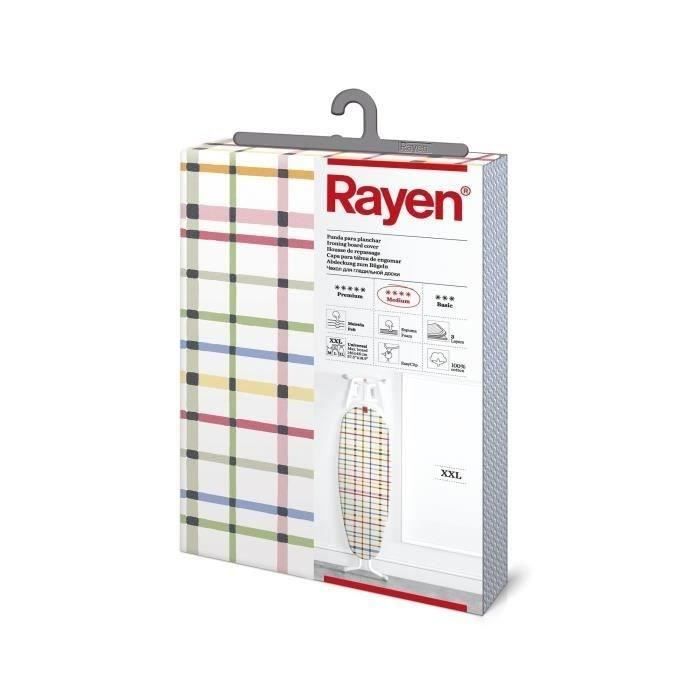 RAYEN - Strykebretttrekk 150x55 cm medium XXL easyclip