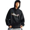 Anta Sports Lifestyle Series Letter Hooded Comfortable Breathable Versatile Loose Sweatshirt Unisex Sweatshirt Black 952518703-5