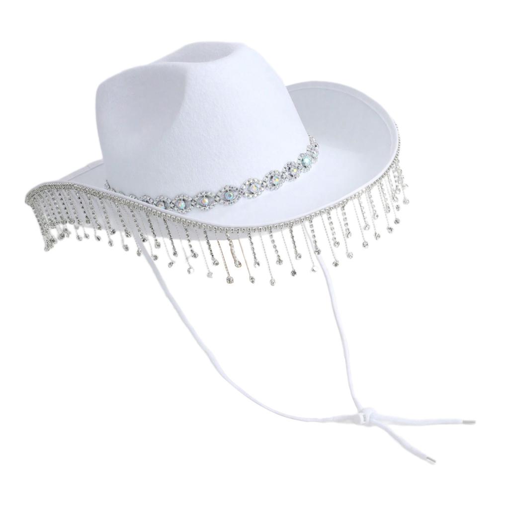 Casual Denims Hat Trendy Rhinestones Hat Comfortable Outdoor Denims Hat for Travel Vacation and Casual Wear
