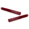 1 Pair Car Rear Bumper Reflector Red Lens Warning Strip For Land Rover Discovery 3 Discovery 4 Range Rover Sport