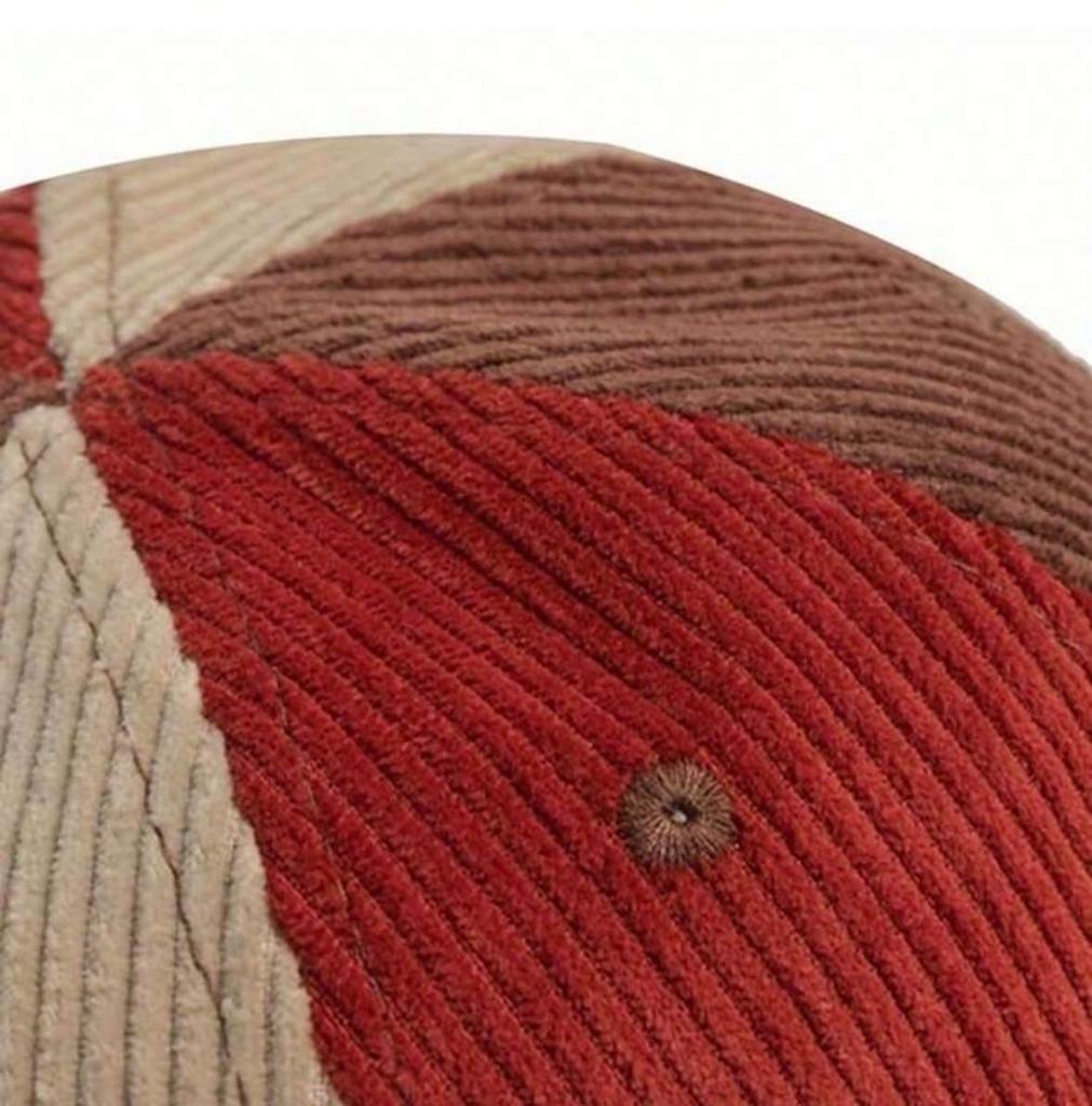 [sproutsy] Corduroy Roll Cap, Fisherman's Cap, Brimless, with Adjustable Buckle, Multicolor (JP, Number Size, 58.0 cm, Brown)