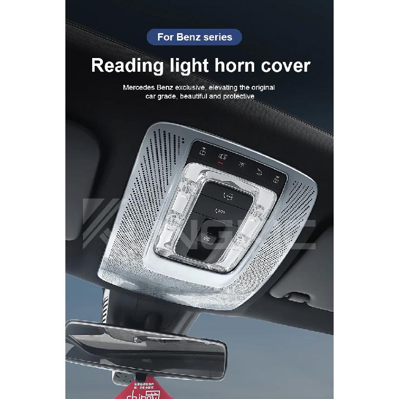 For Mercedes Benz A B CLA GLB GLA GLE Class W177 W247 C118 X247 H247 W167 EQA EQB 2020-2025 Car Front Reading Lamp Light Cover
