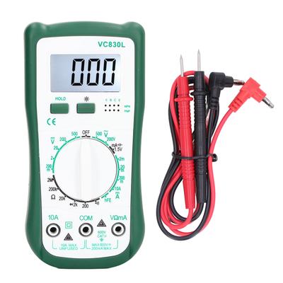 LCD-Anzeige Multimeter Multifunktionaler Digitaler Spannungs-Strom-Widerstandstester VC830L
