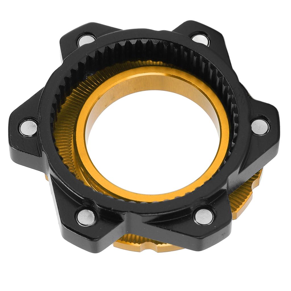 MEIJUN Centerlock auf 6-Loch-Befestigungsadapter Sicherungsring Aluminiumlegierung Achsnabenadapter für Steckachsennabe