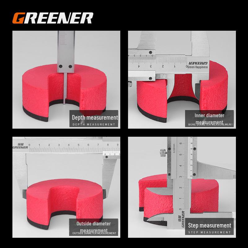 Green Forest Digital Vernier Caliper - High-Precision Measuring Tool (150mm/200mm/300mm)