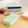 Thickened Silicone Ice Cube Tray with Lid - Easy Demold, Food Grade, Ideal for Baby Food & Large Ice Cubes
