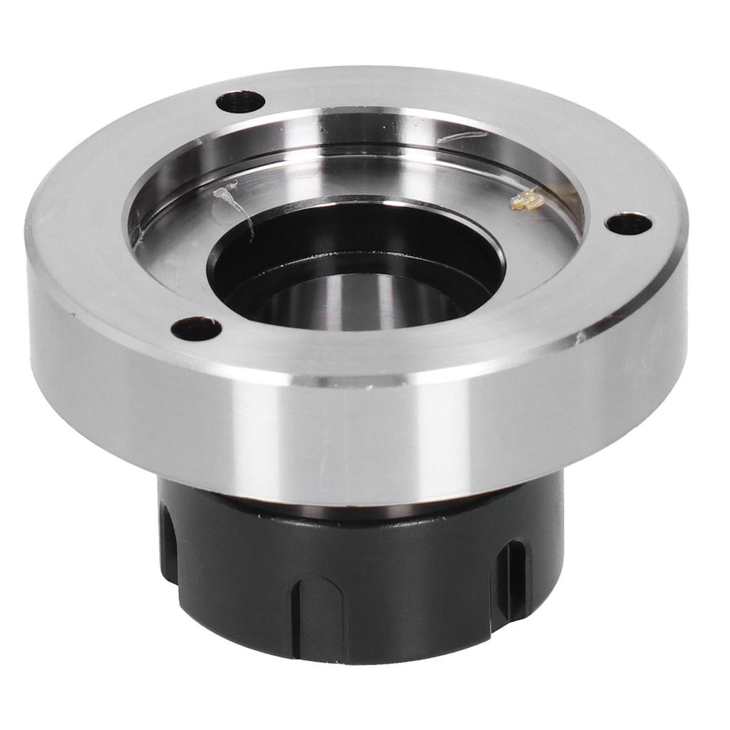 80mm 32 Collet Chuck, Made of Carbon Steel for Milling Machine, with Stable Structure and S vice Life, Suitable for Mounting Lathe Back Plate