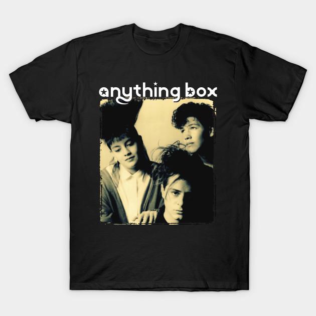 Men Black Print T-shirt Anything Box Band No-Cut Transfer Paper Print Cotton Tshirt S чёрный