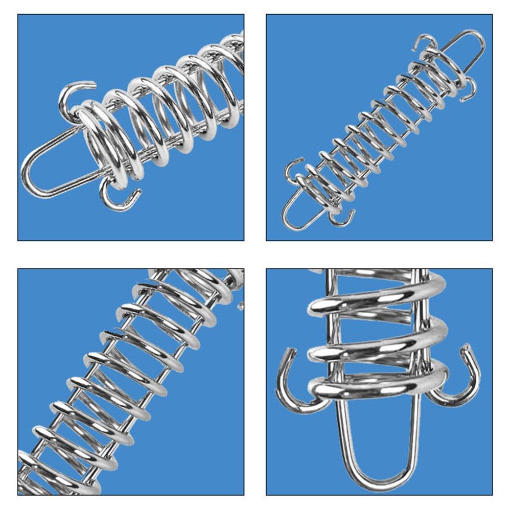 6Pcs Shock Absorbing Awning Fixed Hook Heavy Duty Camping Rope Buckle  Beach Tent