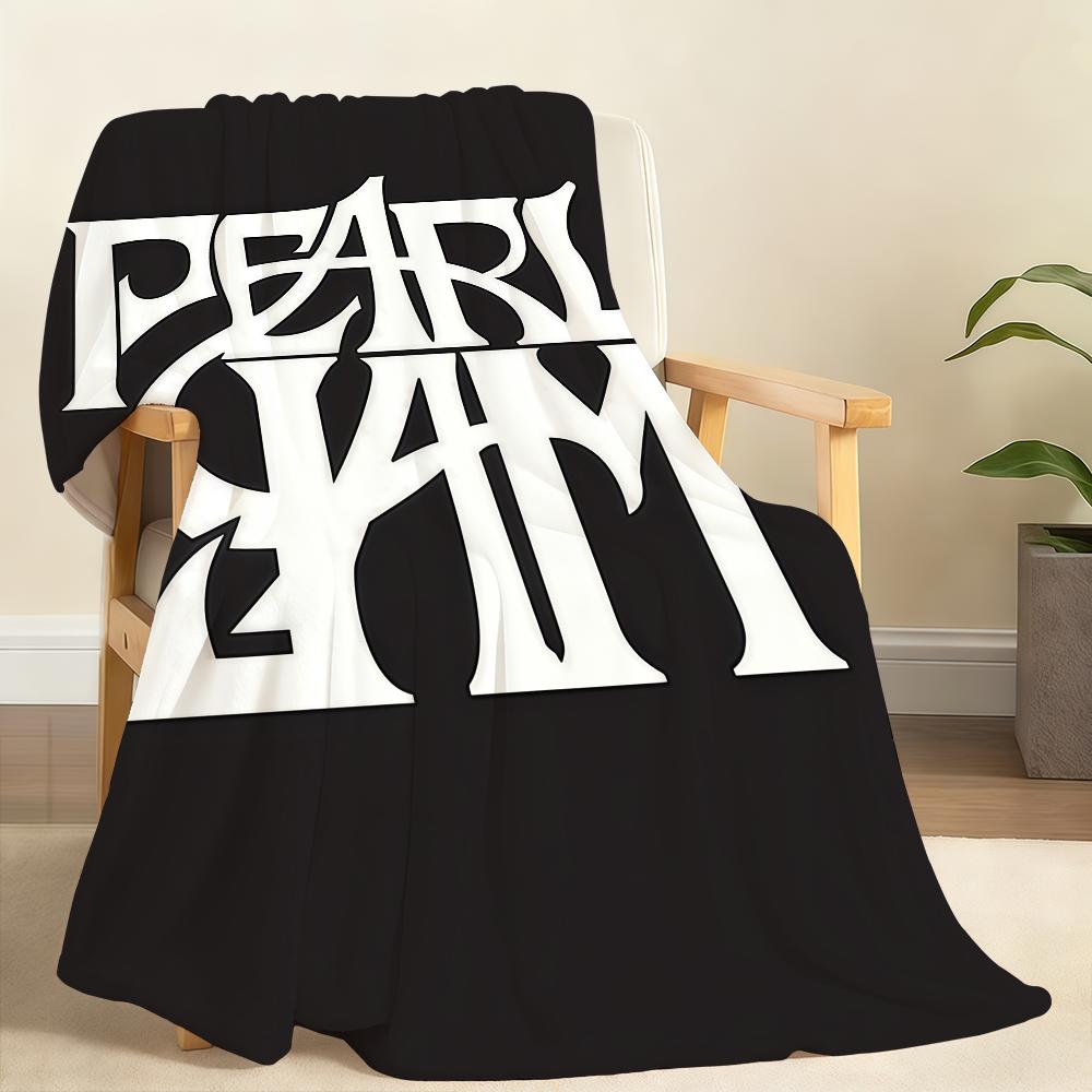 Rock Band P Pearl J Jam Dark Matter Blanket Soft Throw Blanket for Home Bedroom Bed Sofa Picnic Travel Office Rest Blanket Gift