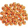 Halloween Resin Pumpkin Charms - Mini Flatback DIY Decor, Decor for Vase Fillers, Phone Cases, Fridge & Table - Durable Resin
