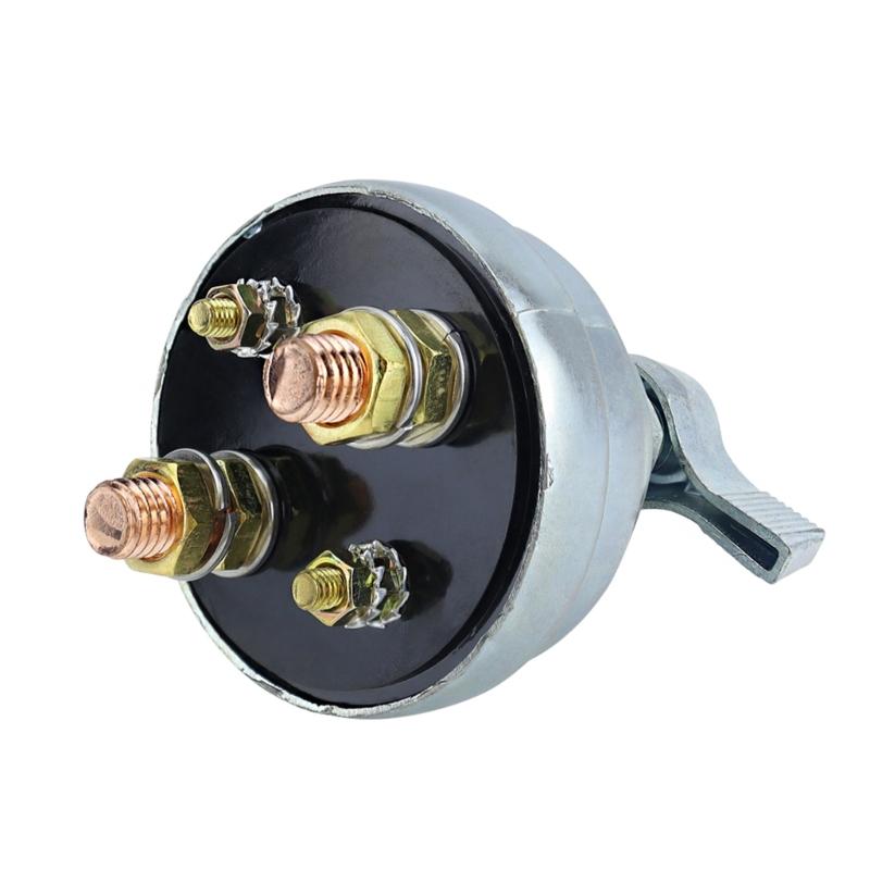 300A Battery Cut Switch Aluminium Housing Heavy Duty Battery Disconnect Switch Secure Power Cutoff Switch for Vehicle