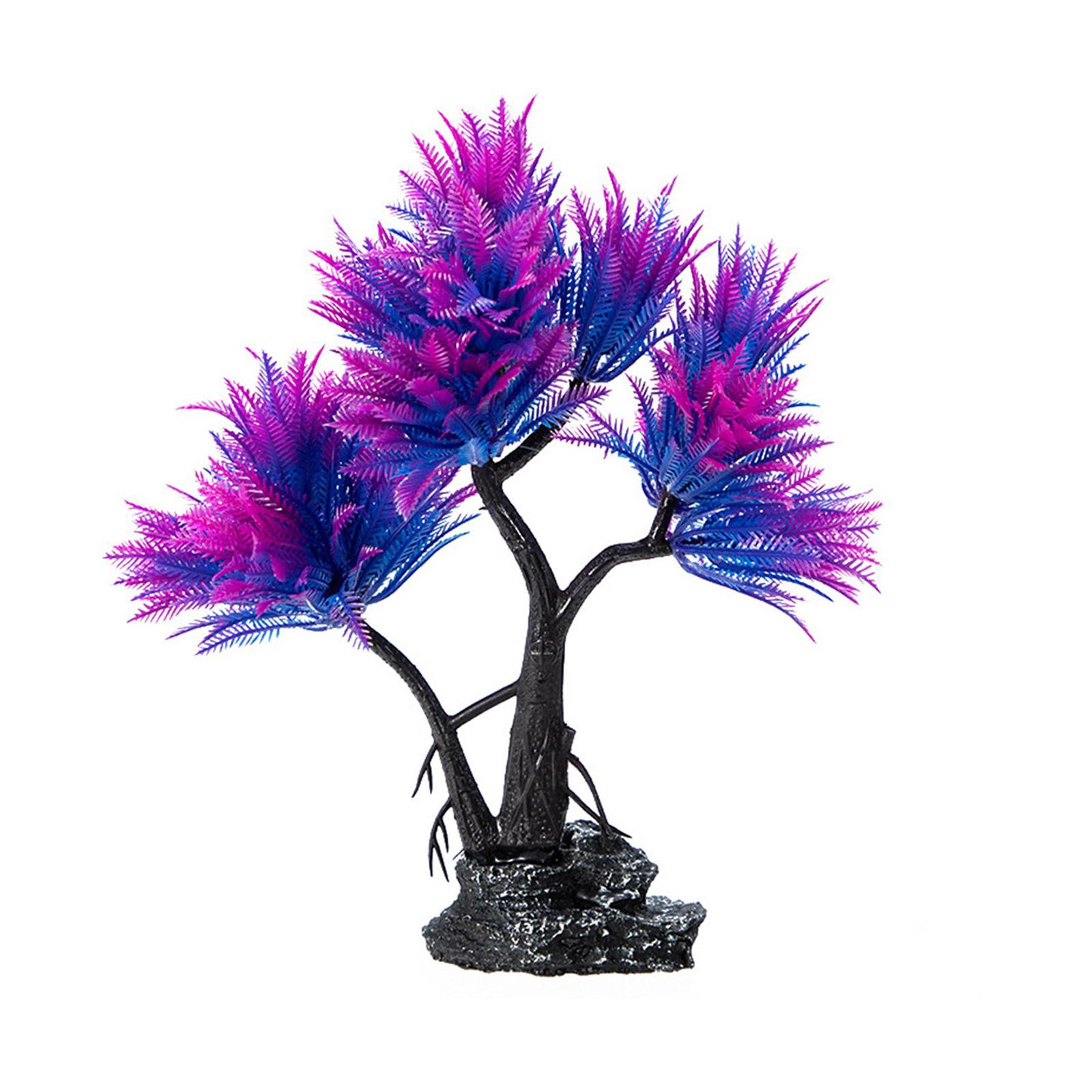 

Пейзажное искусственное растение Пейзажные украшения для аквариумов Террариум Креветки Дерево Большие украшения 2