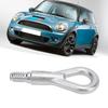 Car Tow Hook, Heavy Duty Tow Eye Hook Front Bumper Trailer Ring Cooper R50
