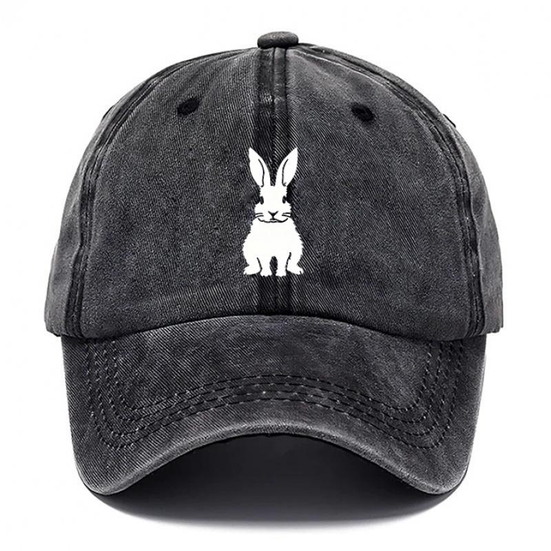 Pc Cartoon Rabbit Printed Baseball Cap UnisexS Hats WomenS Hat Breathable Caps Adjustable DAD Hats Suitable for Outdoor Act