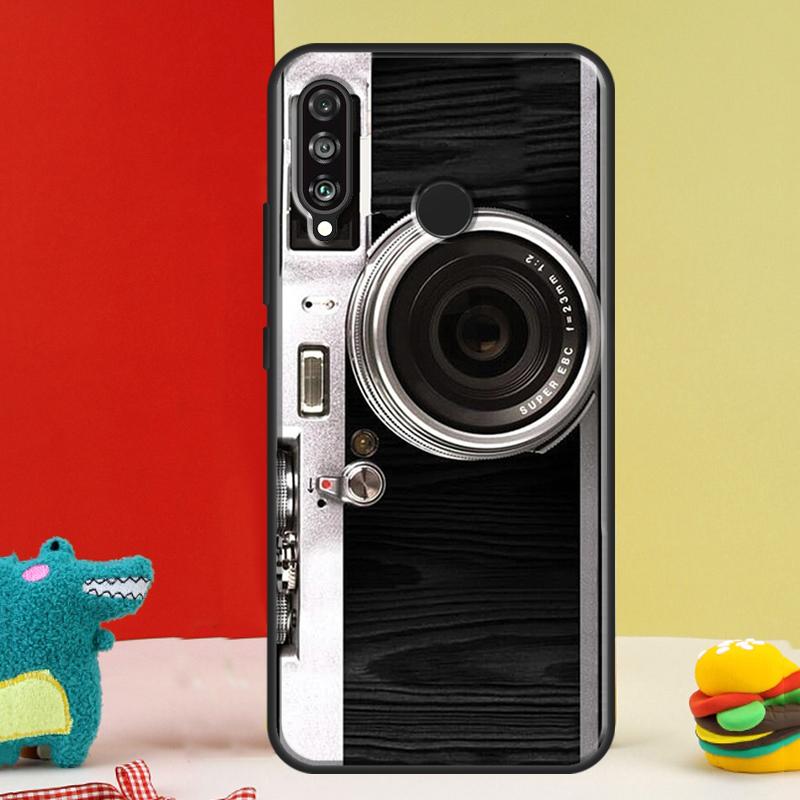 Retro Classic Vintage Camera For Huawei P30 Pro P60 P50 P20 P40 P Smart Nova 9 5T Honor Magic 5 Lite X8 X9 a 50 70 Case