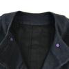 3.1 Phillip Lim 3/4 Sleeve Collarless Jacket 2 Women M Dark Navy Black(USED)