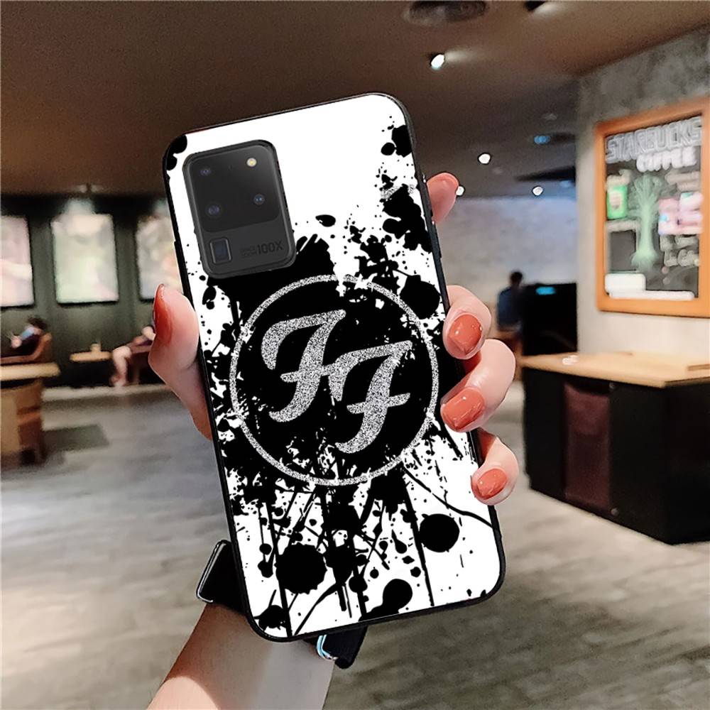 F-FOO FIGHTERS Handyhülle Für Samsung S 24 Fe 25 Ultra Plus 20 Lite 21 30 22 23 24 22 Ultra 5G Fundas