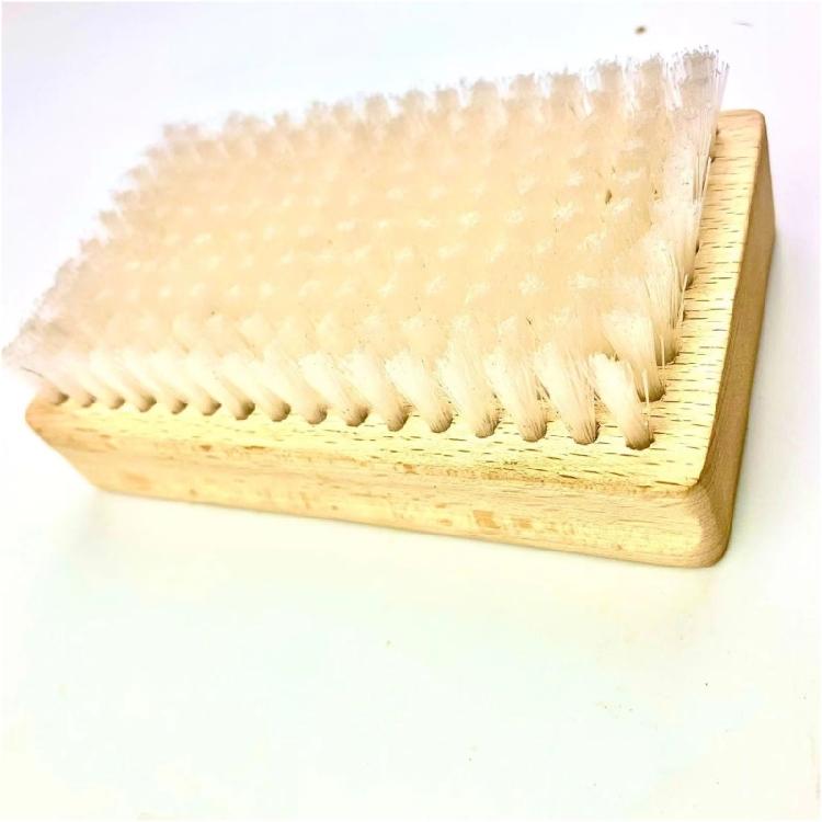 Wood Handle Metal/Nylon/Horsehair Ski Waxing Brush Snowboard Wax Brush Replacement Snowboard Maintenance Cleaning Tool