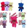 Teddy Plush Bear Toy Keychain Bag Pendant Stuffed Doll Home Decoration Gift Kids