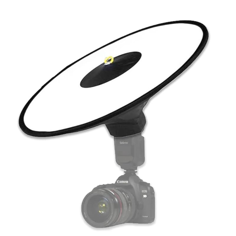 

Nicheez soft box strobe clip on round type lightweight compact