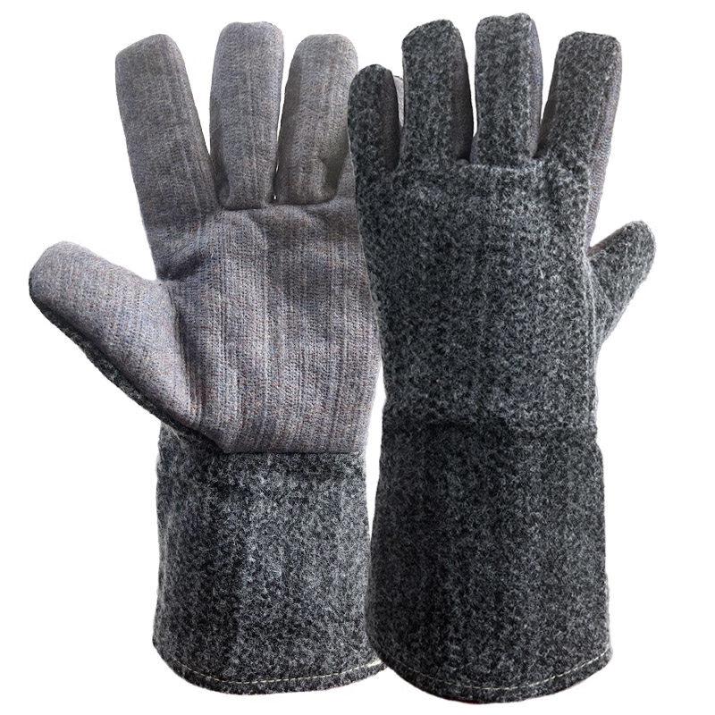 Jiemengzhe High-Temperature Rubber Heat Resistant Gloves