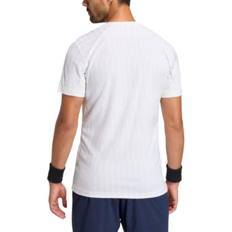 Adidas Tennis Climacool Airchill Solid Color Slim Fit Short Sleeve T-Shirt Men Tops KA5894