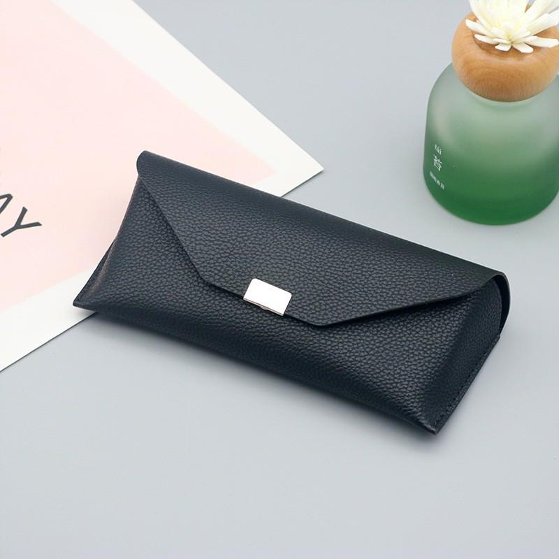 Premium Handcrafted Leather Eyewear Case Portable Sunglasses Gift Box Custom Print Ready