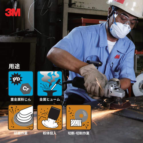 3M (3M) 3M Disposable Dust Mask 8205-DS2 20 Pieces National Certification Passed Product