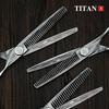 TITAN HIRLD Nożyczki Profesjonalne Nożyczki Fryzjerskie Cięcie Salon Fryzjerski Narzędzie 440C Stal Nierdzewna