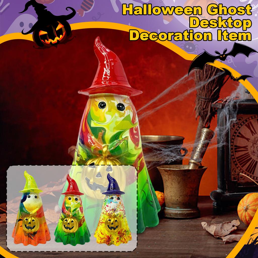 Colorful Halloween  Pumpkin  Hat Ornament, Adding Magical Fun To The Festival